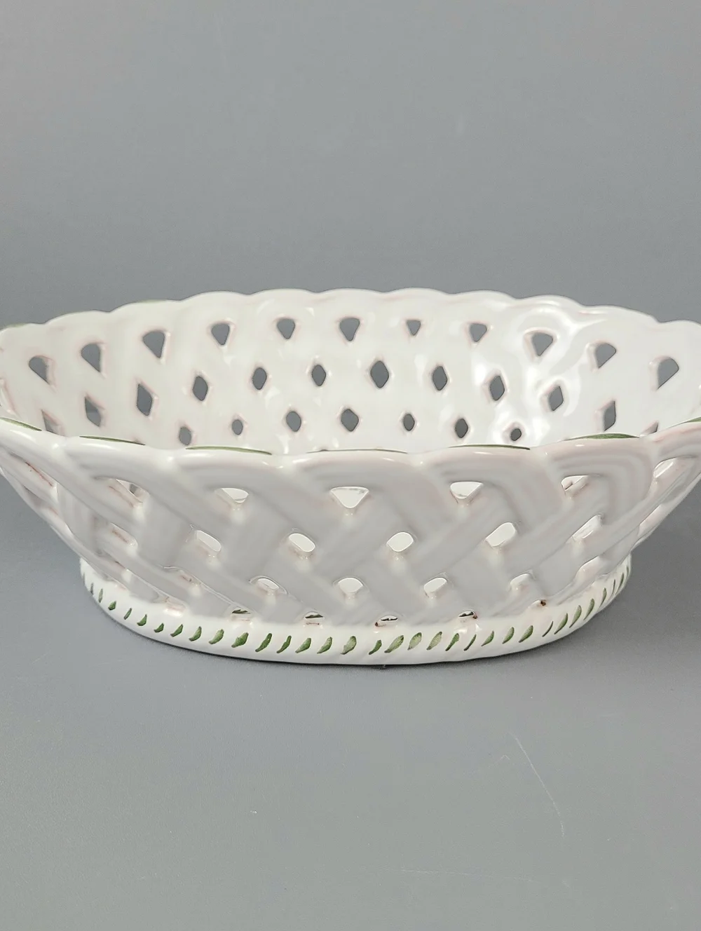 Atelier de Segries Moustiers France Vintage Bread Bowl